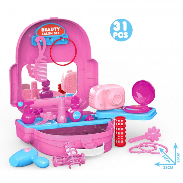 Balo nhập vai trang điểm xinh yêu cho bé CY622205 C412 (Hồng)