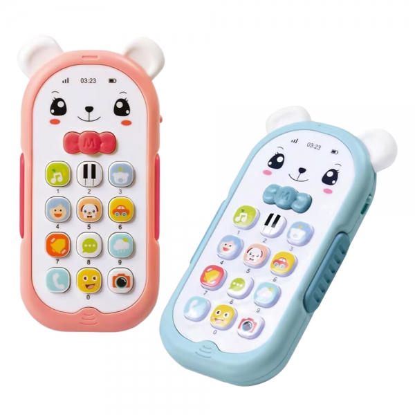 Điện thoại hình thỏ dễ thương kèm nhiều âm thanh ngộ nghĩnh CY628153 (Hồng)