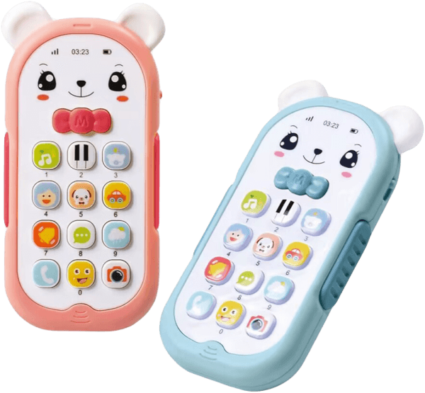Điện thoại hình thỏ dễ thương kèm nhiều âm thanh ngộ nghĩnh CY628153 (Hồng)