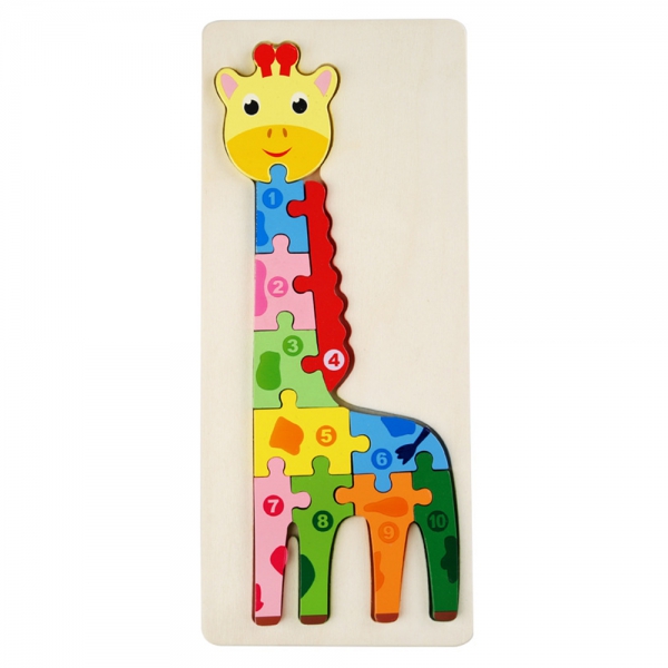 Miếng ghép gỗ hình con vật lớn dễ thương RFD638977 C412