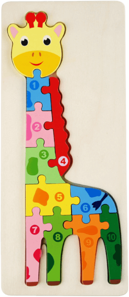 Miếng ghép gỗ hình con vật lớn dễ thương RFD638977 C412