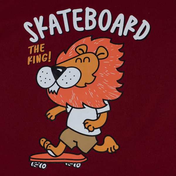 Bộ bé trai ngắn Animo Easy HN0325038 (1-4Y,Đỏ-be,DD02)