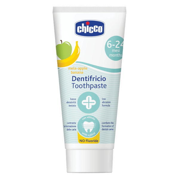 Kem đánh răng hương Chuối - Táo Chicco 6M+