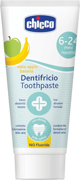 Kem đánh răng hương Chuối - Táo Chicco 6M+