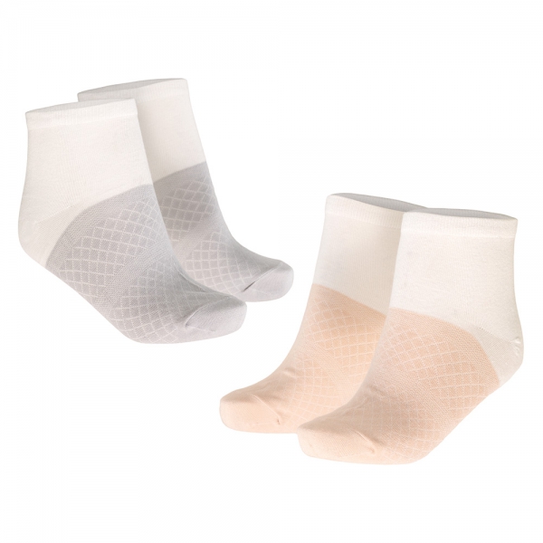 Set 2 đôi vớ cho mẹ cổ trung sợi tre Animo XVV1024066 (Free size,Nhiều màu)