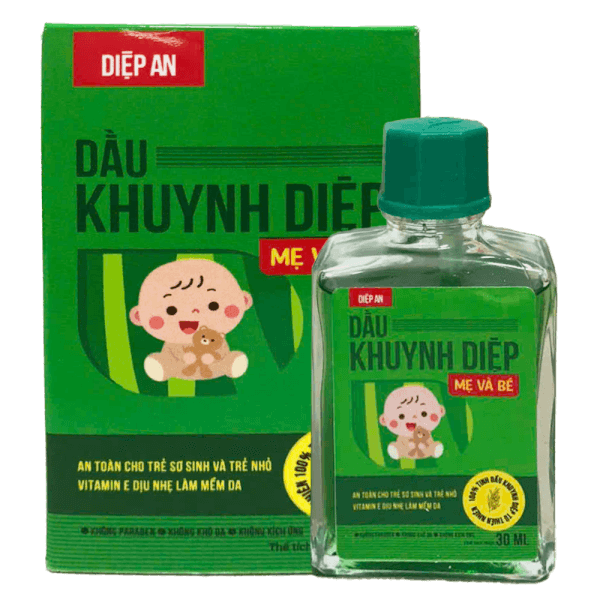 Dầu Khuynh Diệp Mẹ Và Bé Diệp An 30ml