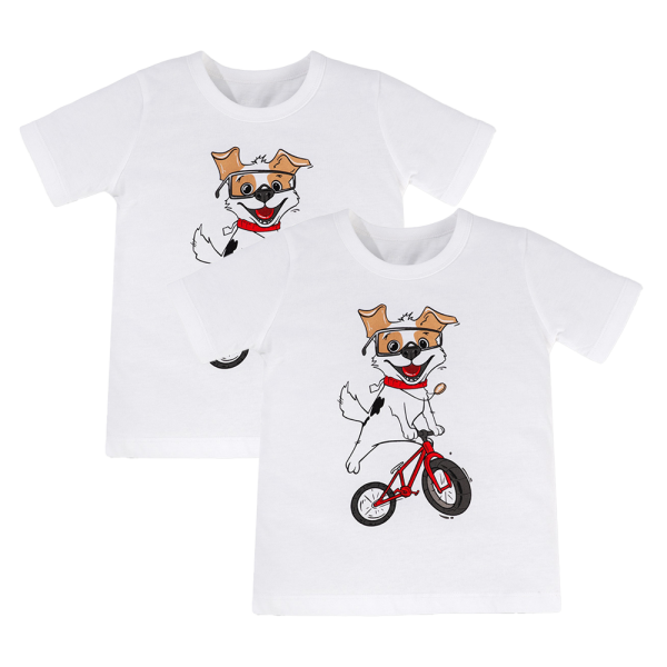 Combo 2 Áo bé trai tay ngắn Animo Easy HN0325063 (2Y,Trắng,NN01)