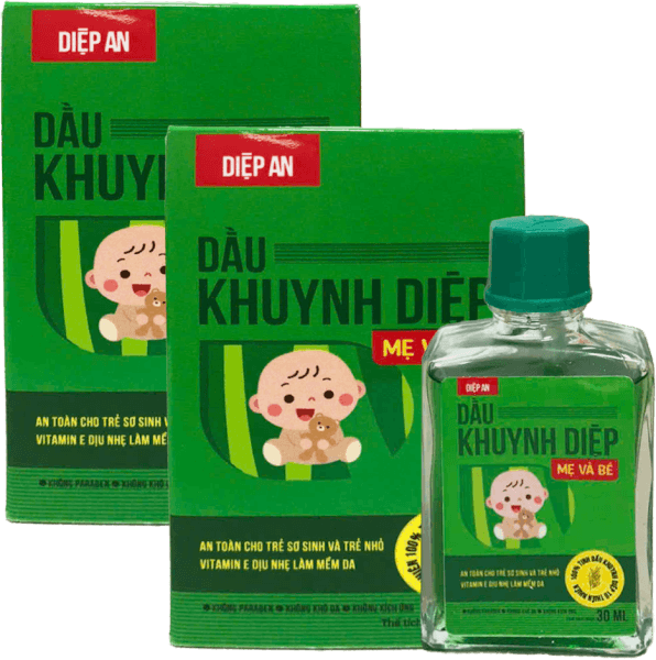 Combo 2 Dầu Khuynh Diệp Mẹ Và Bé Diệp An 30ml