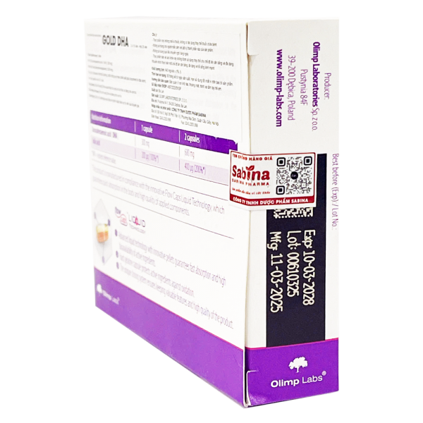 Thực phẩm bảo vệ sức khỏe Gold DHA
