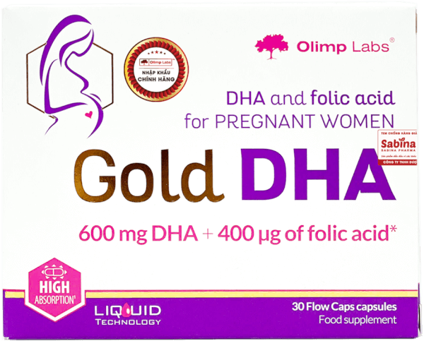 Thực phẩm bảo vệ sức khỏe Gold DHA