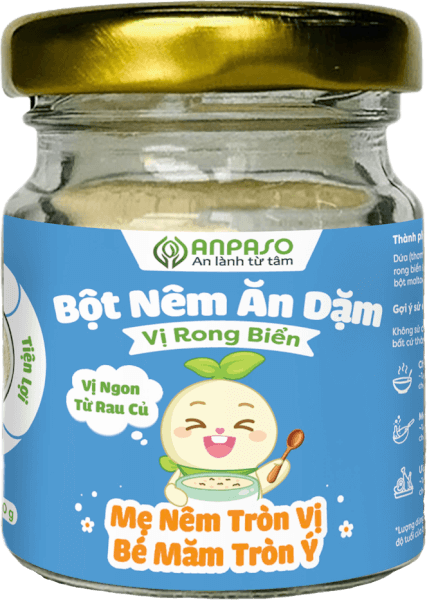 Bột nêm ăn dặm Anpaso vị rong biển 60g