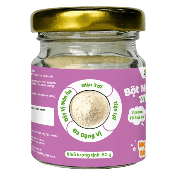 Bột nêm ăn dặm Anpaso vị nấm hương 60g