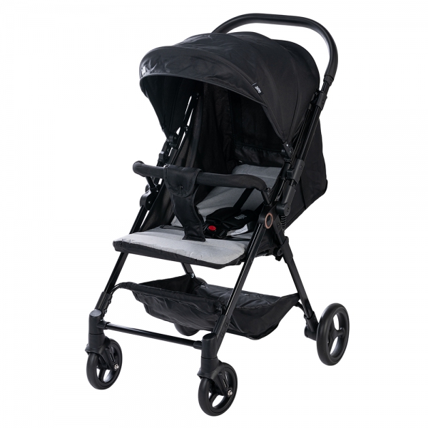 Xe đẩy 2 chiều Animo Q1 (Xám + Đen)