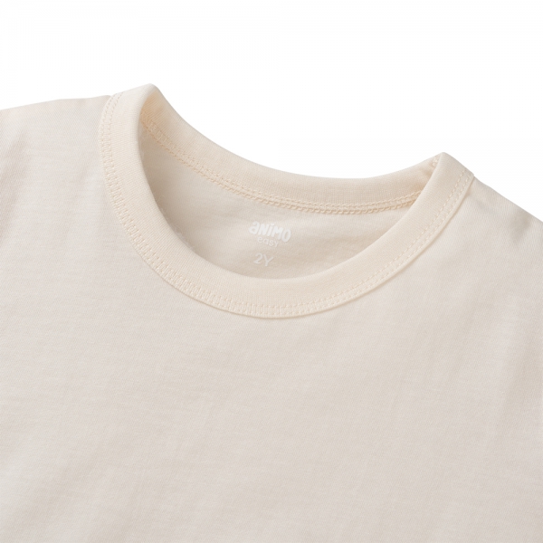 Bộ bé trai ngắn Animo Easy HN0425012 (1-4Y,Kem-vàng ,TT02)