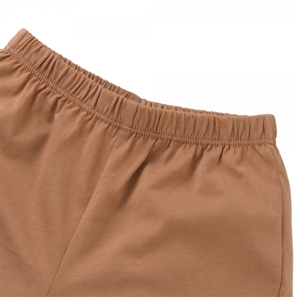 Bộ bé gái ngắn Animo Easy TX0325021 (1-4Y,Trắng-nâu,TT02)