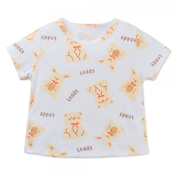 Áo bé gái Animo Easy LU0425044 (1-4Y,Trắng,TT04)