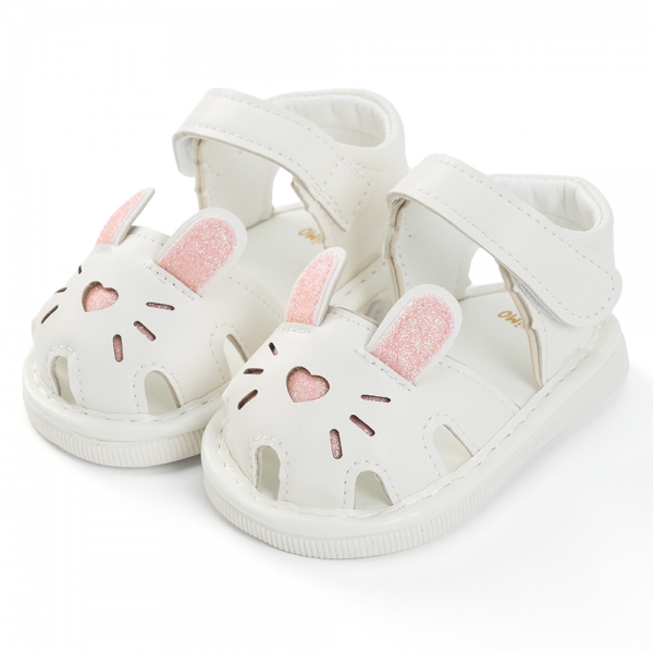 Giày tập đi chút chít Animo BG A2503_MN020 (15-17,Trắng)