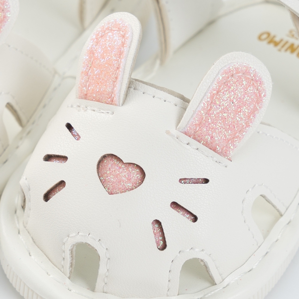 Giày tập đi chút chít Animo BG A2503_MN020 (15-17,Trắng)