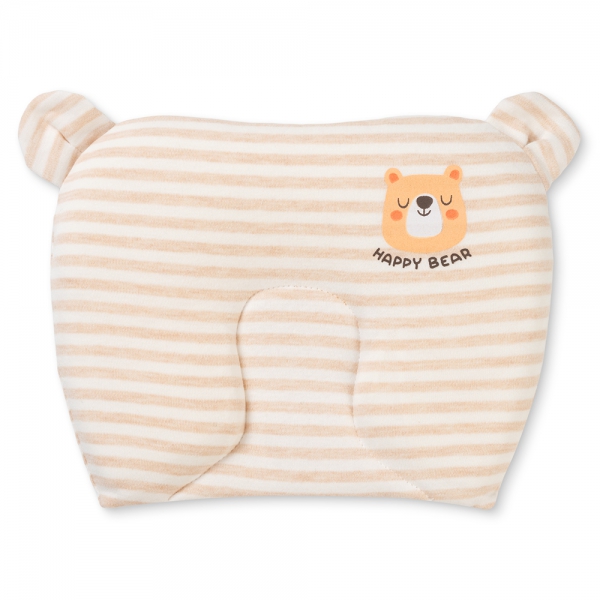 Gối cao su non con gấu Animo B2501_MN001 (20x25x1.5cm,Nâu sọc)