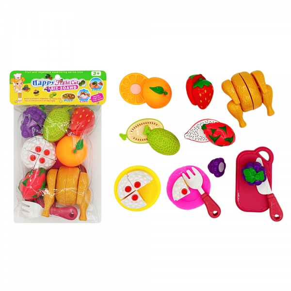 Đồ chơi cắt bánh kem và trái cây YN623951 C502