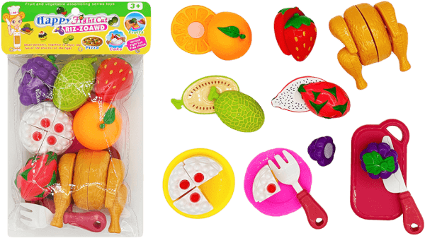 Đồ chơi cắt bánh kem và trái cây YN623951 C502
