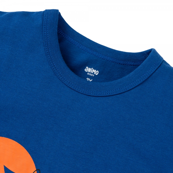 Bộ bé trai ngắn Animo Easy HN1124088 (1-4Y,Xanh coban)