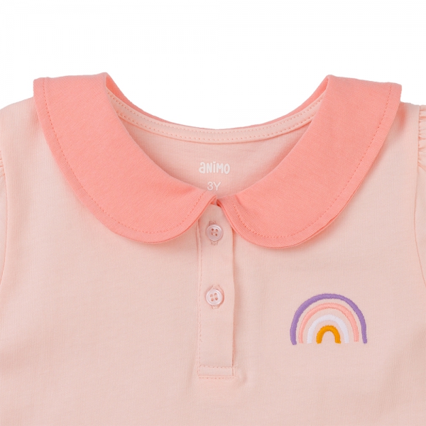 Đầm bé gái Animo LU0425049 (1-6Y,Hồng,TT02)