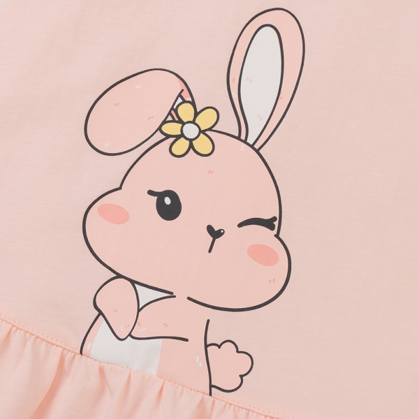 Đầm bé gái Animo Easy LU0425047 (1-4Y,Hồng,TT02)