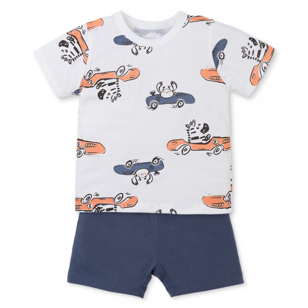 Bộ bé trai áo tay ngắn quần ngắn Animo easy (1-4Y) HN0525060