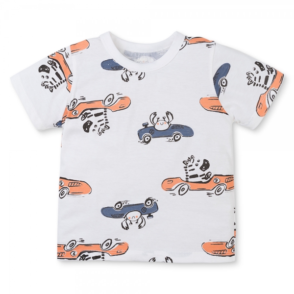 Bộ bé trai áo tay ngắn quần ngắn Animo easy (1-4Y) HN0425008