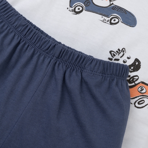 Bộ bé trai áo tay ngắn quần ngắn Animo easy (1-4Y) HN0525060
