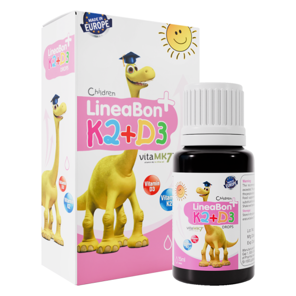 Thực phẩm bảo vệ sức khỏe Lineabon K2+D3 15ml