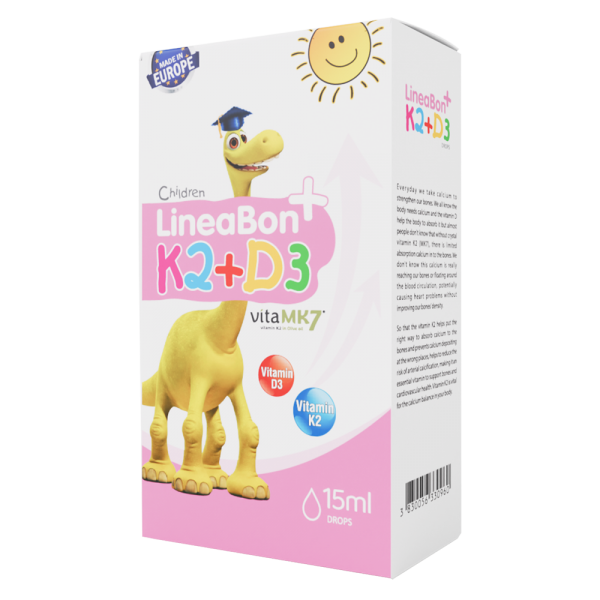 Thực phẩm bảo vệ sức khỏe Lineabon K2+D3 15ml