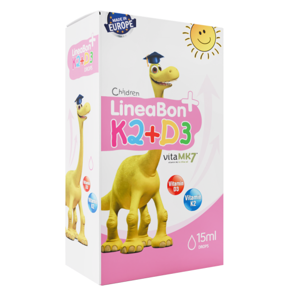 Thực phẩm bảo vệ sức khỏe Lineabon K2+D3 15ml