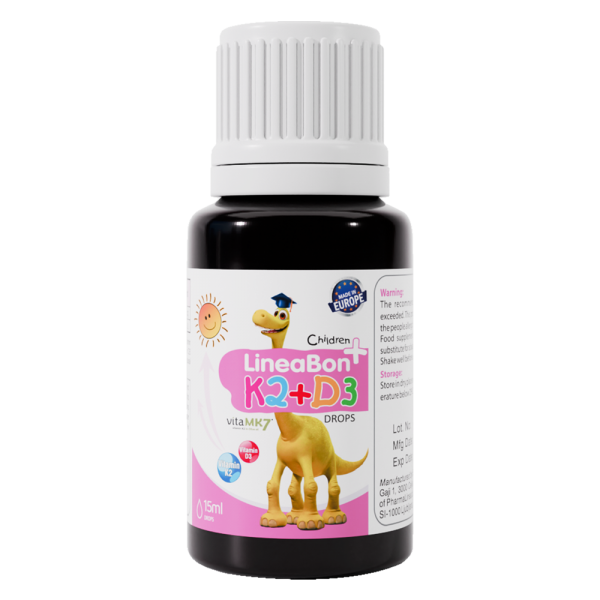 Thực phẩm bảo vệ sức khỏe Lineabon K2+D3 15ml