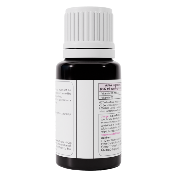 Thực phẩm bảo vệ sức khỏe Lineabon K2+D3 15ml