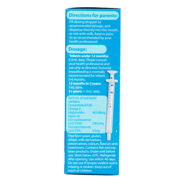 Thực phẩm bảo vệ sức khỏe Kids Smart Drops  DHA