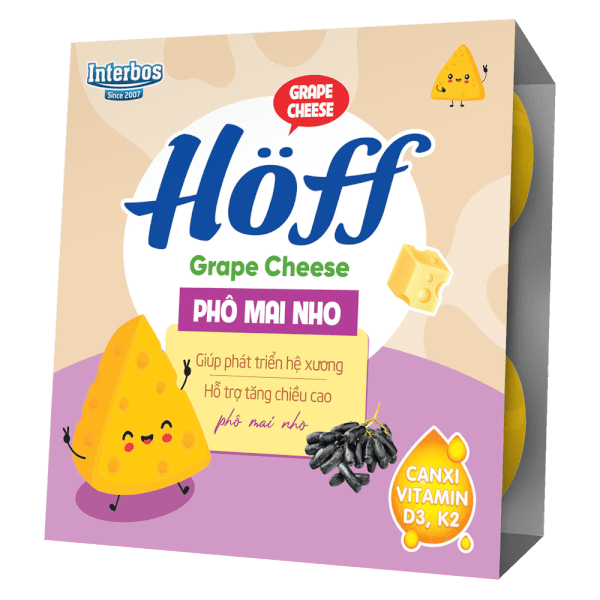Phô mai nho HӦff - 55gr