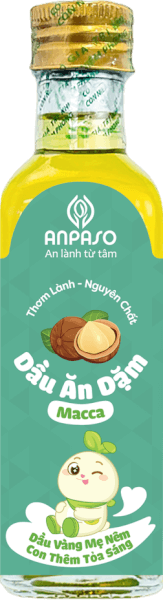 Dầu ăn dặm macca Anpaso 100ml