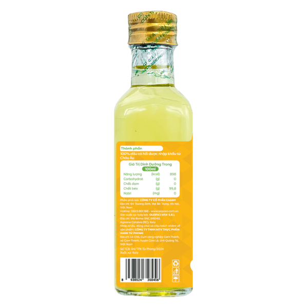 Dầu ăn dặm cá hồi Anpaso 100ml