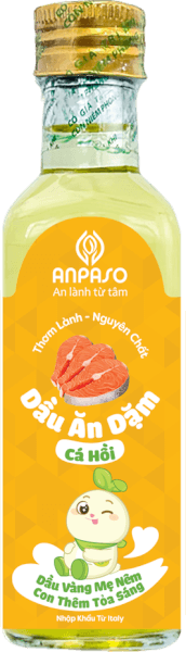 Dầu ăn dặm cá hồi Anpaso 100ml