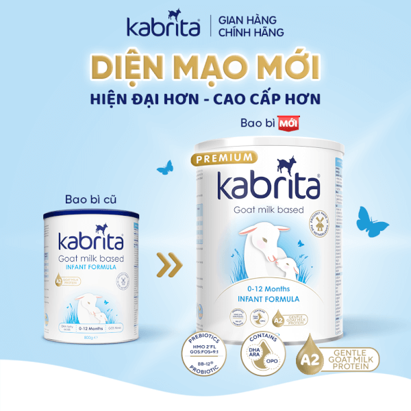 Sữa dê Kabrita Số 1 800g (0-12 tháng)