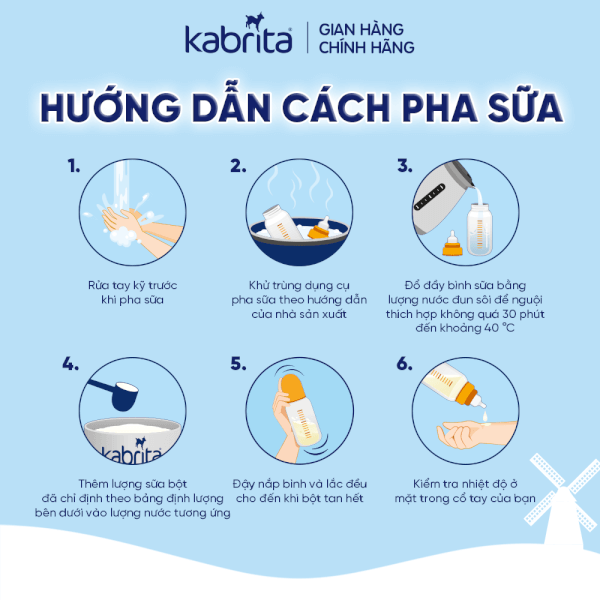 Sữa dê Kabrita Số 1 800g (0-12 tháng)