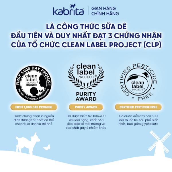 Sữa dê Kabrita Số 1 800g (0-12 tháng)