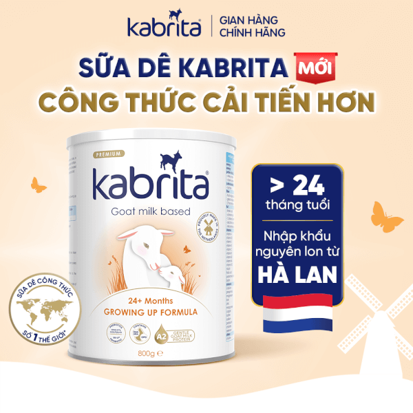 Combo 2 Sữa dê Kabrita Số 3 800g (từ 2 tuổi)
