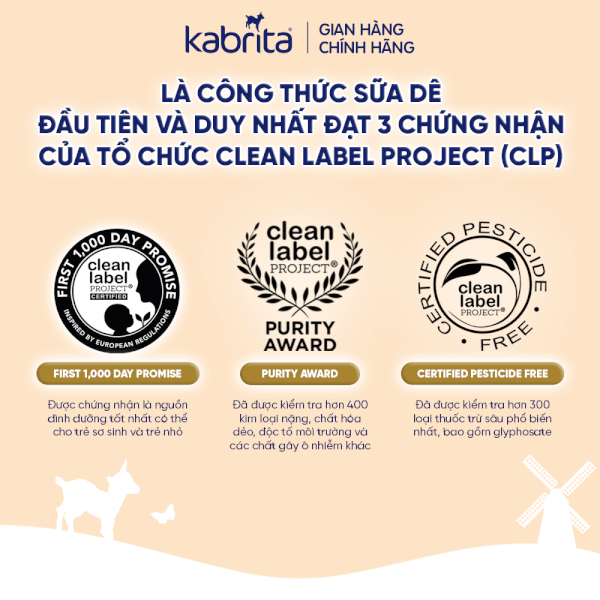 Combo 2 Sữa dê Kabrita Số 3 800g (từ 2 tuổi)
