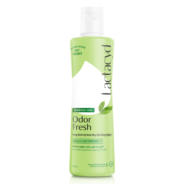 Dung dịch vệ sinh phụ nữ Lactacyd Odor Fresh ngăn mùi 250ml (Giao mẫu ngẫu nhiên)