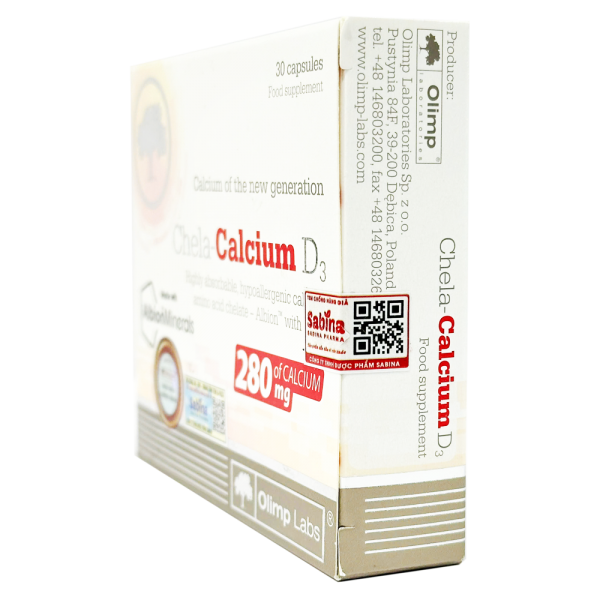 Combo 2 Thực phẩm bảo vệ sức khỏe Chela calcium D3