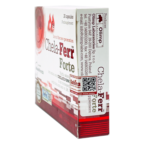 Combo 2 Thực phẩm bảo vệ sức khỏe Chela - Ferr Forte