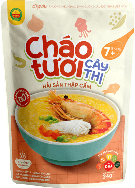 Cháo tươi hải sản thập cẩm Cây Thị (Giao bao bì ngẫu nhiên)
